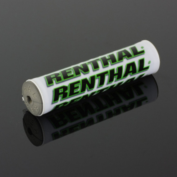 "Renthal Shiny Pad Small White/Green (8,5"")"