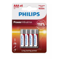 Philips battery LR03 / AAA Power Alkaline B4 (4pcs)