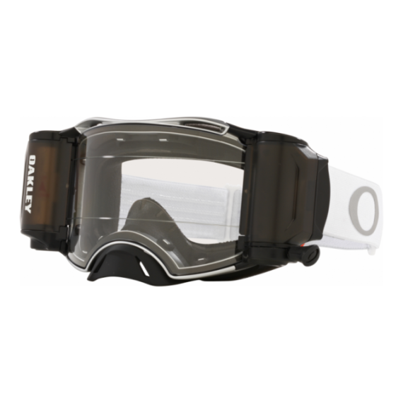 Oakley Goggles Airbrake MX Tuff Blocks White Clear Roll Off