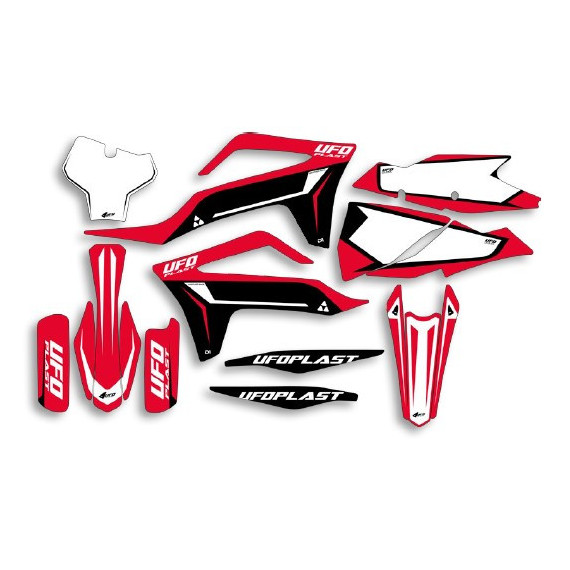 UFO Graphic Kit MC125/450 2021- Stokes Red