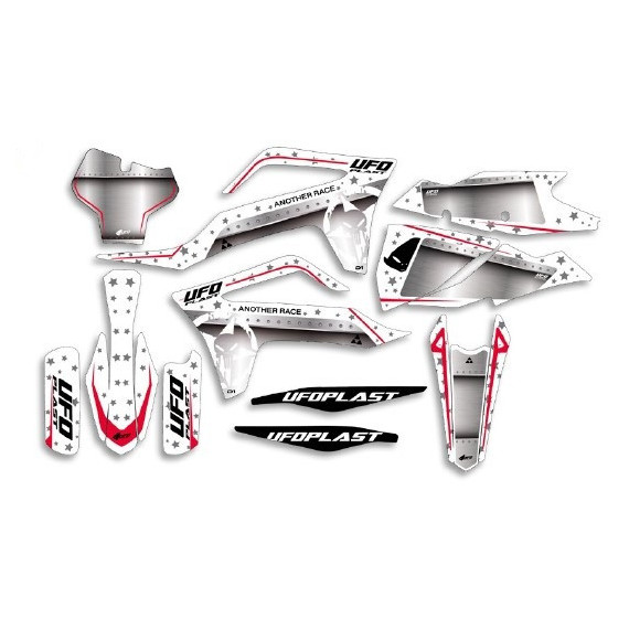 UFO Graphic Kit MC125/450 2021- Stardust White