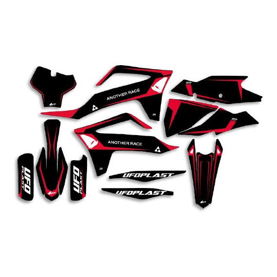 UFO Graphic Kit MC125/450 2021- Tecna Black