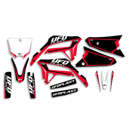 UFO Graphic Kit CRF250R 2022-,CRF450R 2021- Stokes Black