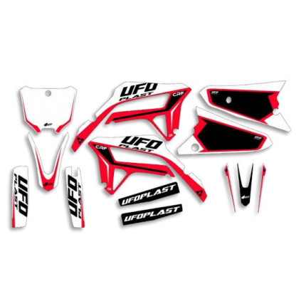 UFO Graphic Kit CRF250R 2022-,CRF450R 2021-  Stokes White