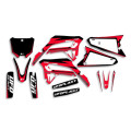 UFO Graphic Kit CRF250R 2022-,CRF450R 2021- Apodis Black