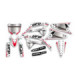 UFO Graphic Kit CRF250R 2022-,CRF450R 2021-  Stardust White