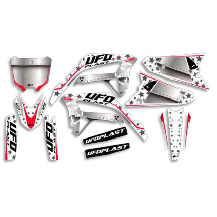 UFO Graphic Kit CRF250R 2022-,CRF450R 2021-  Stardust White