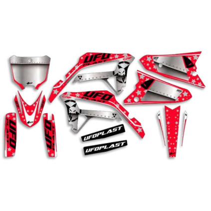 UFO Graphic Kit CRF250R 2022-,CRF450R 2021-  Stardust Red