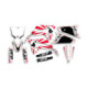 UFO Graphic Kit CRF250R 2022-,CRF450R 2021-  Akaishi White