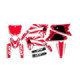 UFO Graphic Kit CRF250R 2022-,CRF450R 2021-  Akaishi Red