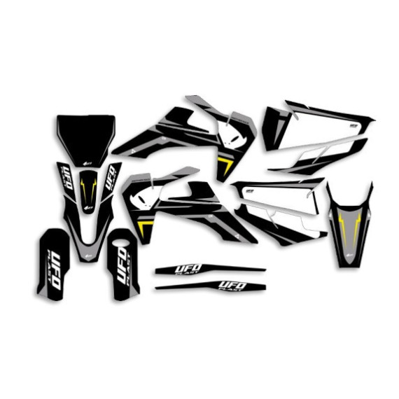 UFO Graphic Kit TC/FC 125/450 2019- Apodis Black