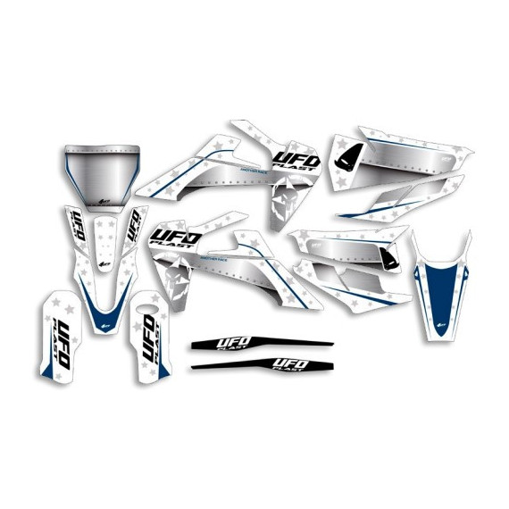 UFO Graphic Kit TC/FC 125/450 2019- Stardust White