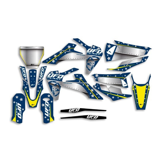 UFO Graphic Kit TC/FC 125/450 2019- Stardust Blue