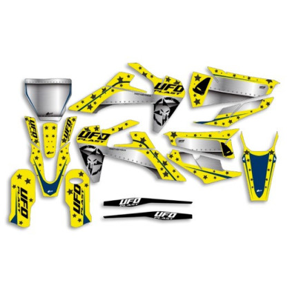 UFO Graphic Kit TC/FC 125/450 2019- Stardust Neon Yellow