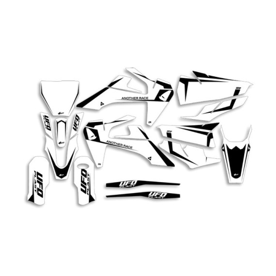 UFO Graphic Kit TC/FC 125/450 2019- Tecna White