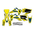 UFO Graphic Kit TC/FC 125/450 2019- Akaishi Neon Yellow