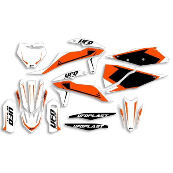 UFO Graphic Kit SX/SX-F 125/450 2019- Stokes White