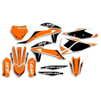 UFO Graphic Kit SX/SX-F 125/450 2019- Stokes Neon Orange