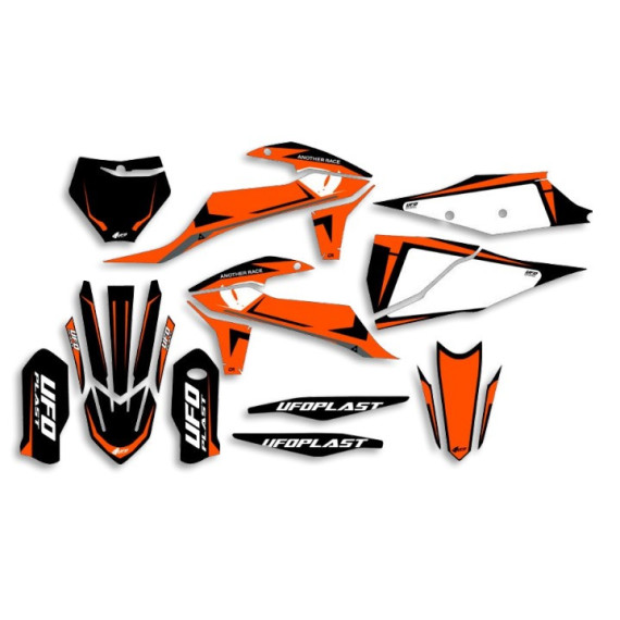 UFO Graphic Kit SX/SX-F 125/450 2019- Apodis Black