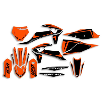 UFO Graphic Kit SX/SX-F 125/450 2019- Apodis Orange