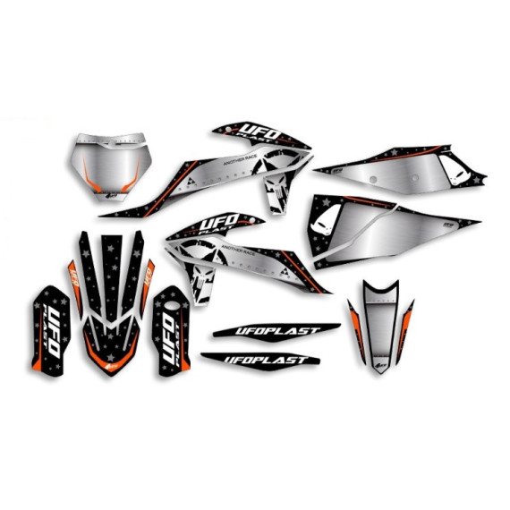 UFO Graphic Kit SX/SX-F 125/450 2019- Stardust Black