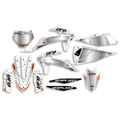 UFO Graphic Kit SX/SX-F 125/450 2019- Stardust White