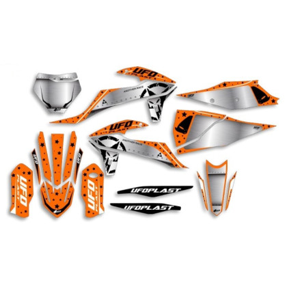 UFO Graphic Kit SX/SX-F 125/450 2019- Stardust Neon Orange