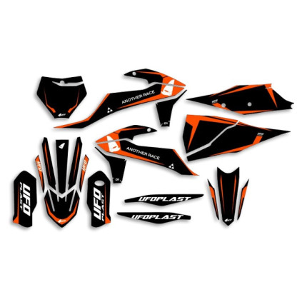 UFO Graphic Kit SX/SX-F 125/450 2019- Tecna Black