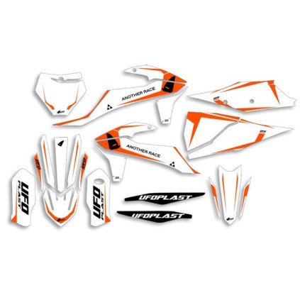 UFO Graphic Kit SX/SX-F 125/450 2019- Tecna White