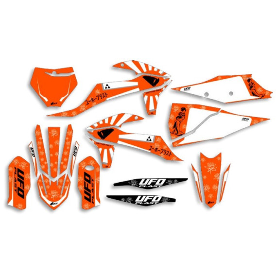 UFO Graphic Kit SX/SX-F 125/450 2019- Akaishi Orange