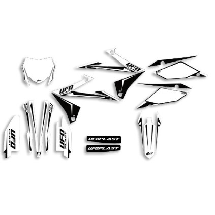 UFO Graphic Kit RM-Z 250 2019- /450 2018- Stokes White