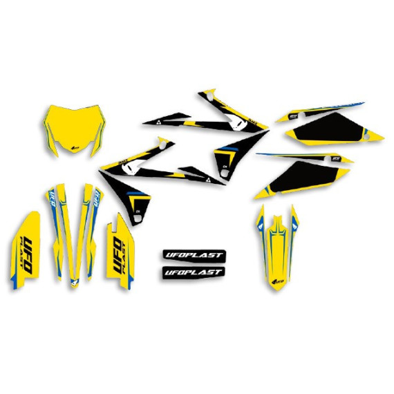 UFO Graphic Kit RM-Z 250 2019- /450 2018- Apodis Yellow