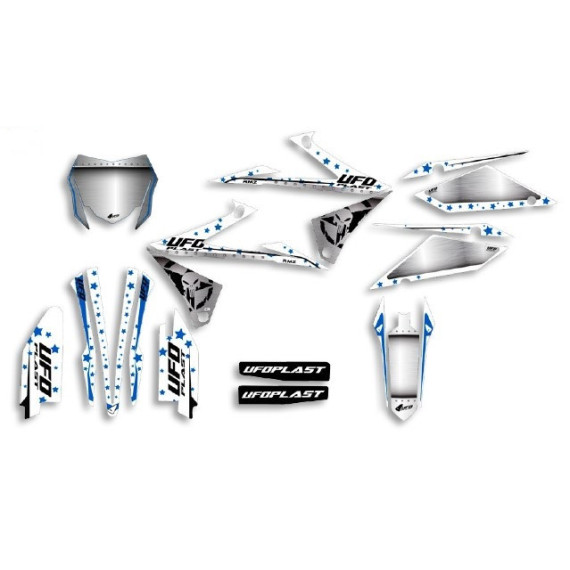 UFO Graphic Kit RM-Z 250 2019- /450 2018- Stardust White