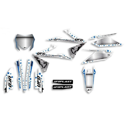 UFO Graphic Kit RM-Z 250 2019- /450 2018- Stardust White