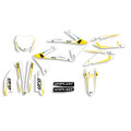 UFO Graphic Kit RM-Z 250 2019- /450 2018- Tecna White