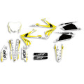 UFO Graphic Kit RM-Z 250 2019- /450 2018- Akaishi White