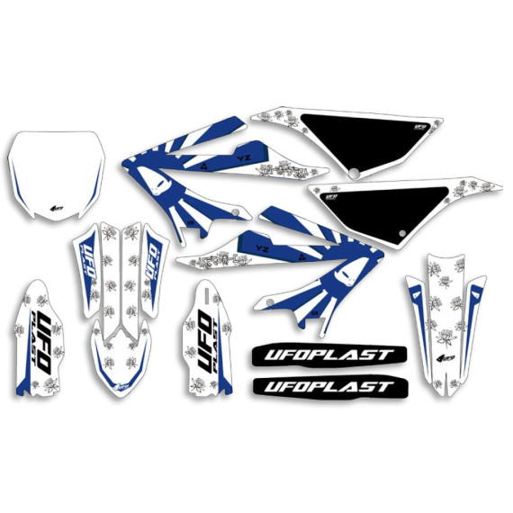 UFO Graphic Kit YZ 125/250 2022- Akaishi White 