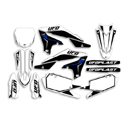 UFO Graphic Kit YZ 250F 2019- /450 2018- Stokes White