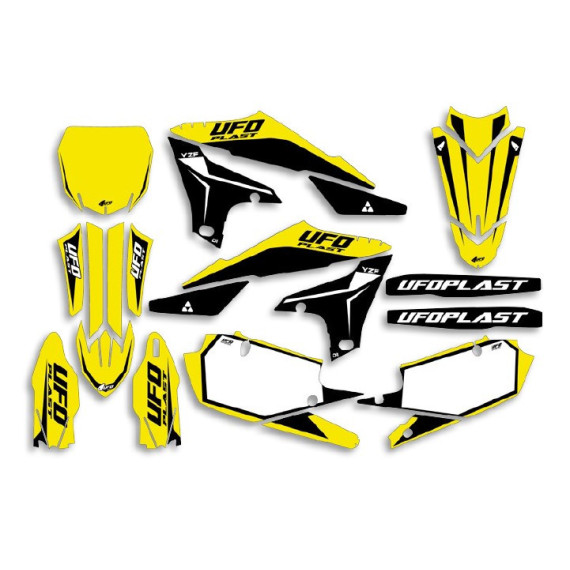 UFO Graphic Kit YZ 250F 2019- /450 2018- Stokes Neon Yellow