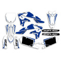 UFO Graphic Kit YZ 250F 2019- /450 2018- Apodis White