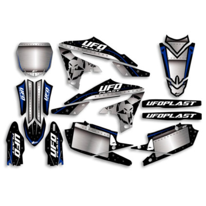 UFO Graphic Kit YZ 250F 2019- /450 2018- Stardust Black