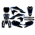 UFO Graphic Kit YZ 250F 2019- /450 2018- Tecna Black