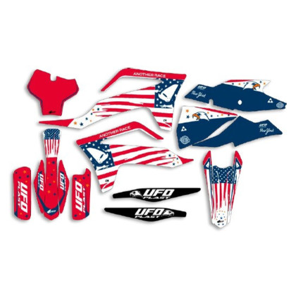 UFO Graphic Kit MC/MC-F 2021- Patriot Red