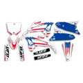 UFO Graphic Kit CRF250R 2022-,CRF450R 2021-  Patriot White