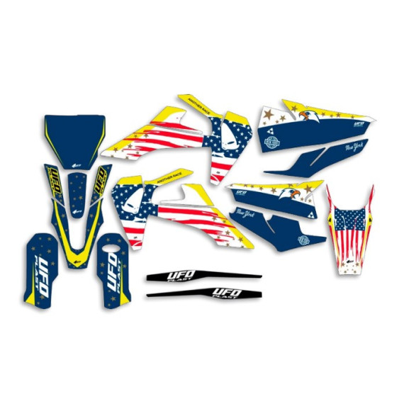 UFO Graphic Kit TC/FC 125/450 2019- Patriot Blue