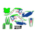 UFO Graphic Kit KX250F 2021-,KX450F 2019- Patriot Neon Green