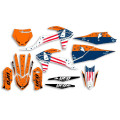 UFO Graphic Kit SX/SX-F 125/450 2019- Patriot Neon Orange