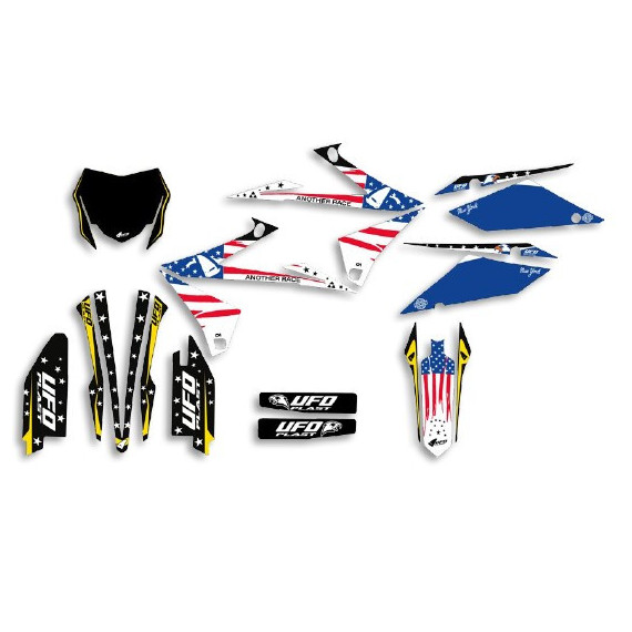 UFO Graphic Kit RM-Z 250 2019- /450 2018- Patriot Black