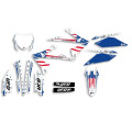 UFO Graphic Kit RM-Z 250 2019- /450 2018- Patriot White