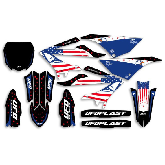 UFO Graphic Kit YZ 125/250 2022- Patriot Black